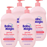 Baby Magic Gentle Baby Lotion | 30 Fl Oz (Pack of 4) | Vitamins & Aloe | Free of Parabens, Phthalates, Sulfates and Dyes