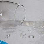 SureGuard Queen Size Mattress Protector - 100% Waterproof, Hypoallergenic - Premium Fitted Cotton Cover - Smooth