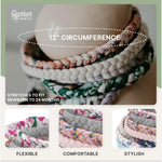 Parker Baby Girl Braided Headbands, Assorted 10 Pack of Hair Accessories for Girls -"Wildflower Set"
