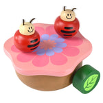 I'm Wooden Music Box Mechanism - Rock n Roll Dancing Bug on Flower Playing Minuet No.3 for Kids (Ladybug)