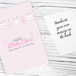 New Baby Girl Gift Basket | Unique Gift Set for a New mom Pink Baby Gift Set. Welcome Baby Care Package All w/Newborn Essentials Bundle for Expecting Moms Baby Shower, After Labor Gift