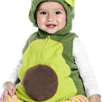 VISGOGO Baby Halloween Costumes Toddler Infant Boy Girl Avocado Pineapple Outfits Hooded Romper Jumpsuit Legging