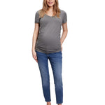 GAP Womens Maternity Inset Panel Skinny Jeans Medium WASH 33LONG