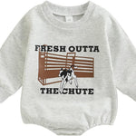 Baby Girl Boy Crewneck Sweatshirt Long Sleeve Romper Oversized Sweater Bodyusuit Pullover Tops Clothes