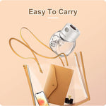 Double Wearable Breast Pump,Electric Hands Free Breast Pumps with 2 Modes,9 Levels,LCD Display,Memory Function Rechargeable Double Milk Extractor with Massage and Pumping Mode-24mm Flange