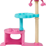 Barbie Kitty Condo Doll & Pets, Cat Tree Toy Playset with 5 Kitten Figures & Accessories
