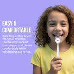 Tongue Cleaner for Kids, Childs Tongue Scraper, Kids Tongue Brush, Children’s Tongue Cleaner Brush, Tongue Scrubber, Made in America, Set of 2