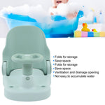 Baby Bath Seat - Infant Bathtub Seat for Sitting Up in The Tub, Baby Shower Chair with Backrest Support, Suction Cups for 6-18 Months (Green)