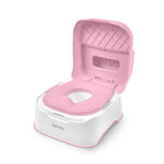 Ingenuity Prepare to Potty 3-in-1 System - Potty Training Toilet, Topper, Step Stool, Easy Setup, Pink, For Toddlers 18 Months+