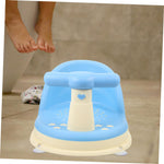 ULDIGI Adorable Bath Seat with Spacious Open-Side Design Non-Slip PP Bathtub Seat for Comfortable and Safe Bathing Practical Shower Chair for Newborns