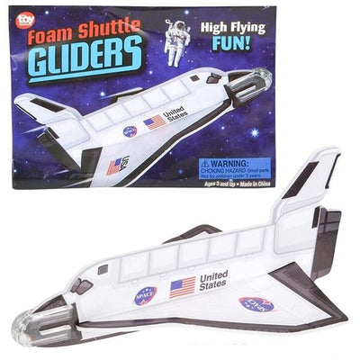 HAPPY DEALS ~ Space Shuttle Gliders | 12 Pack | 5 Inches | Individually Packaged Space Astronaut Toys