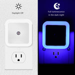 6 Pack Blue LED Night Light Plug in, Dusk to Dawn Sensor Automatic On and Off, Energy Efficient, Soft Glow Kids, Nursery, Bedroom, Bathroom, Hallway, Stairs, Kitchen