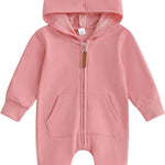 Ledy Champswiin Fall Baby Clothes Newborn Boy Girl Hoodie Romper Long Sleeve Jumpsuit Winter Infant One Piece Outfit