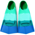 Foyinbet Kids Swim Fins,Kids Flippers Short Youth Fins Swimming Fins for Lap Swimming Training for Children Girls Boys Small
