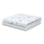 Delta Children 100% Cotton Muslin Baby Receiving Blankets for Girls and Boys – 47x47 Inches (Pack of 2), Sea Life