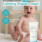 GOONGBE Pri-mmune Calming Diaper Cream - Korean Baby Diaper Cream with Zinc Oxide and Panthenol - Treats, Soothes - Soft Matte Skin, Allergen-Free, 2.7oz.