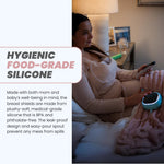 Zomee Z2 Hands-Free Double Electric Breast Pump – Portable Wearable Pump with 3 Modes, 19 Suction Levels & Silicone 8oz Collection Cups, Quiet Rechargeable Breastfeeding Pump