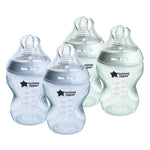 Tommee Tippee Natural Start Anti-Colic 9 oz BPA Free Baby Bottles, 0+ Months, Slow Flow Breast-Like Nipple, Self Sterilizing, Designed for Seamless Transition Between Bottle & Breast, Fiesta,Pack of 6