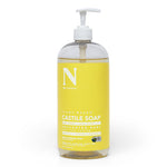 Dr. Natural Castile Liquid Unscented Baby Soap, Mild, 32 oz - Plant-Based - Made with Organic Shea Butter - Rich in Essential Oils - Sulfate and Paraben-Free, Cruelty-Free - Multi-Purpose Soap
