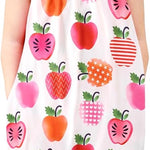 Toddler Baby Girls Romper Sleeveless Jumpsuit Summer Clothes Adjustable Tie-Up Strap with Pocket Headband 1-5T