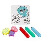 Crayola Bathtub Crayons Art Set for Kids - Crayola Tub Time Art Bundle with 6 Bath Crayons, Coloring Decal, and More | Bath Activity for Girls, Boys