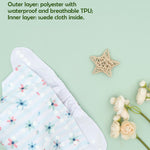 ALVABABY Baby Cloth Diapers 6 Pack with 12 Inserts Cloth Diaper Covers Adjustable Washable Reusable for Baby Girls and Boys 6DM117A