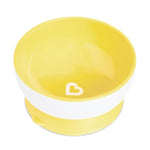 Munchkin Stay Put Suction Bowls for Babies and Toddlers, 3 Pack, Blue/Green/Yellow