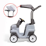 Step2 Side-by-Side Push Around SUV, Kids Push Car, 2 Seats, Stroller Substitute, Includes Seat Belts & Horns, Made of Durable Plastic, Max Weight 100 lbs., for Toddlers 1.5-5 Years Old, Gray