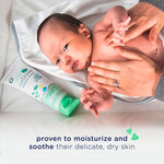 Baby Dove Hypoallergenic Lotion Caring By Nature 2 Count Build a Healthy Foundation for Your Baby's Skin Contains Vitamin E and 100% Natural Moringa Oil 13.5 fl oz (Pack of 2)