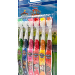 Brush Buddies Paw Patrol Kids Toothbrush Set of 6 Pack Soft Bristle Toothbrushes for Toddlers Ages 2+, Extra Gentle Bristles, Small Head, Easy Grip Handle, Fun Paw Patrol Characters, Kids Oral Care