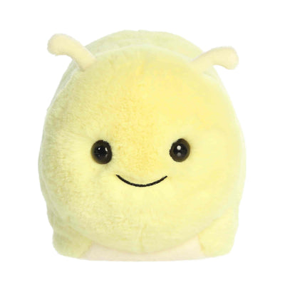 Aurora® Adorable Spudsters™ Bowie Banana Slug™ Stuffed Animal - Round Shape Makes for Comforting Cuddles - Perfect for Kids All Ages and Animal Loving Adults - Yellow 10 Inches