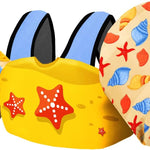 Chriffer Kids Swim Vest Life Jacket for 30-55 Pounds Boys and Girls, Toddler Floaties with Shoulder Harness Arm Wings for 2,3,4,5,6,7 Years Old Baby