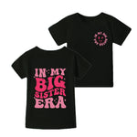 Toddler Cotton T-Shirt Short Sleeve Cute Graphic Shirt for Kids Girls Boys Tees (US, Age, 2 Years, Black-A)