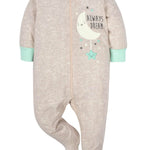 Gerber Unisex Baby 4 Pack Sleep 'N Play Footie Elephants 0-3 Months