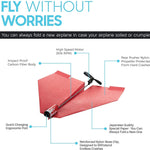 POWERUP 2.0 Paper Airplane Conversion Kit | Electric Motor for DIY Paper Planes | Fly Longer and Farther | Perfect for Kids & Adults | Ready to Use Aeroplane Engine Kits