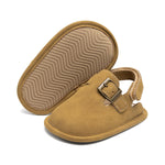 KIDSUN Baby Boys Girls Sandals Adjustable Lightweight House Home Slippers Non Slip Newborn Prewalk First Walk Shoes