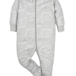 Gerber Unisex Baby 4 Pack Sleep 'N Play Footie Animals Green Preemie
