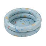 Inflatable Pool Baby Retro Blow Up Swimming Pool Family Cute Thickened Water Pool (Type 2)
