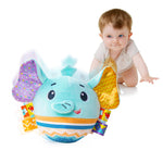 Musical Crawling Dancing Baby Toy 0-6 Months, Tummy Time Sensory Interactive Talk Toys,Plush Stuffer Animal Toys, Learning Bouncing Ball toy for Infant 0-3 6-12 18 Month Newborn Gifts for Toddler 1-2