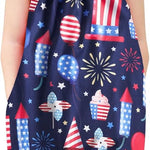 Toddler Baby Girls Romper Sleeveless Jumpsuit Summer Clothes Adjustable Tie-Up Strap with Pocket Headband 1-5T