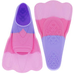 Kids Swim Fins,Short Youth Swim Flippers for Kids Swimming Training Fins for Lap Swimming Pool Snorkeling for Children Girls Boys Beginner