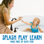 SplashEZ Bath Toy Boats for Toddlers, Mold Free Boat Bath Toys for Kids & Toddlers, No Hole for Water Floating Ships for Bathtub, Pool, Shower for Boys & Girls, 3-Pack: Jet Ski Yacht Catamaran