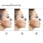 Zooshine 6 Colors Swimming Nose Clips for Kids Age (7+) Adults, Waterproof Silicone Swim Nose Plug for Pool Surfing,Comfortable Swim Training Gear Prevent Water from Entering Nose