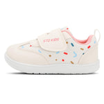 STQ KIDS Toddler Wide Toe Box Shoes Girls Barefoot Shoe Girl Sneakers Little Kids Walking Running Tennis Athletic Shoes Non-Slip Zero Drop Breathable School Sneaker Beige Toddler Size 6