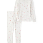 Carter's Girl PurelySoft Long-Sleeve 2-Piece Pajamas, Art Print, 3T
