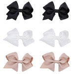 Baby Girls Hair Bows Clips Grosgrain Ribbon Clips Barrettes Hair Accessories Alligator Clip for Little Girls Toddlers Kids
