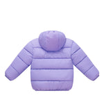 Baby Girls' Boys' Winter Coat Warm Hooded Puffer Jacket Toddler Kid Fleece Lining Outerwear purple 90