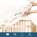 Stretch Ultra Soft Jersey Knit Fitted Crib Sheets Set 2 Pack，Fit All Standard Crib Mattress Pads Safe and Snug, Crib Fitted Sheet for Boys and Girls, Stylish Cars Print Kids Sheets for Boys