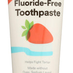 365 by Whole Foods Market, Kid's Fluoride-Free Toothpaste, Strawberry, 4.2 Ounce