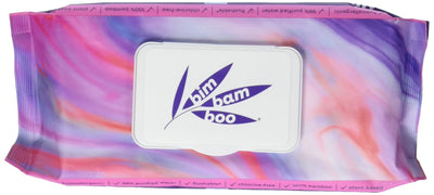 Pack of Vim Bam Boo wipes with colorful packaging